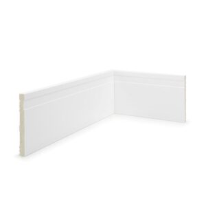 Guarnição Poliestireno Frisado Slim Branco Ruffino