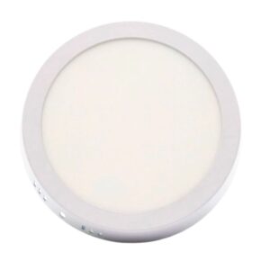 Painel LED de Sobrepor Redondo Luz Amarela Bivolt LedBee