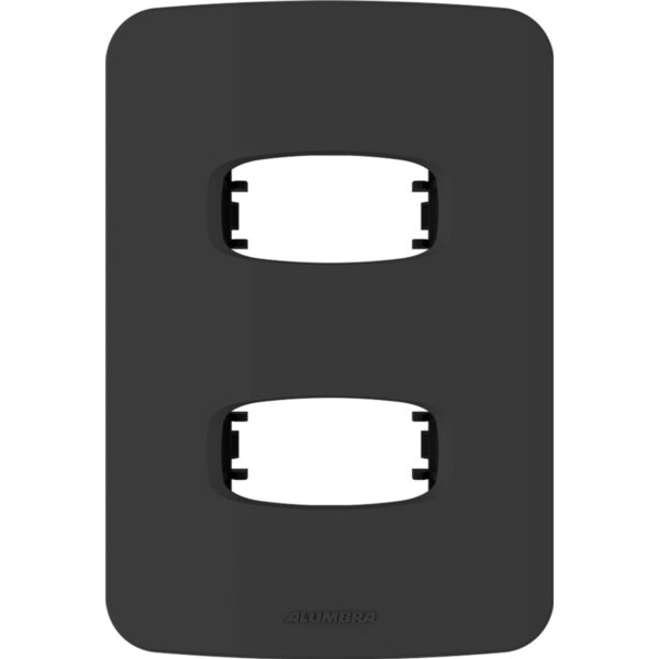 Placa 2 Postos 4×2 com Suporte Gracia Maxx Alumbra