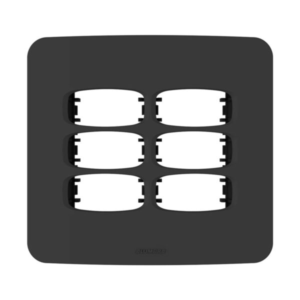 Placa 6 Postos 4×4 com Suporte Gracia Maxx Alumbra