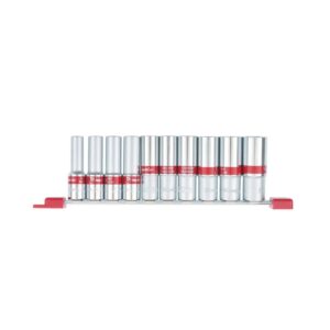 Jogo Soquete Longo 10 -20mm Encaixe 1/2″ MTX