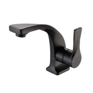 Monocomando para Banheiro Mesa Bica Baixa Preto Luxo