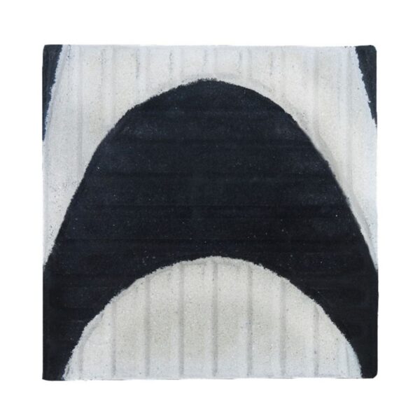 Piso Cimentício Copacabana Preto e Branco 30,7×30,7cm Amarrado c/ 5 Un