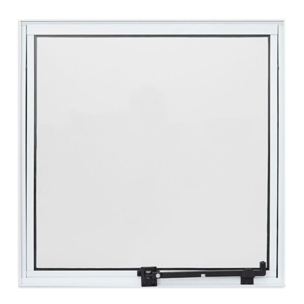 Janela Maxim-ar Vidro Boreal sem Grade Alumínio Branco Eco Lux