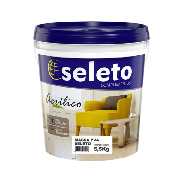 Massa Corrida 5,5Kg Seleto