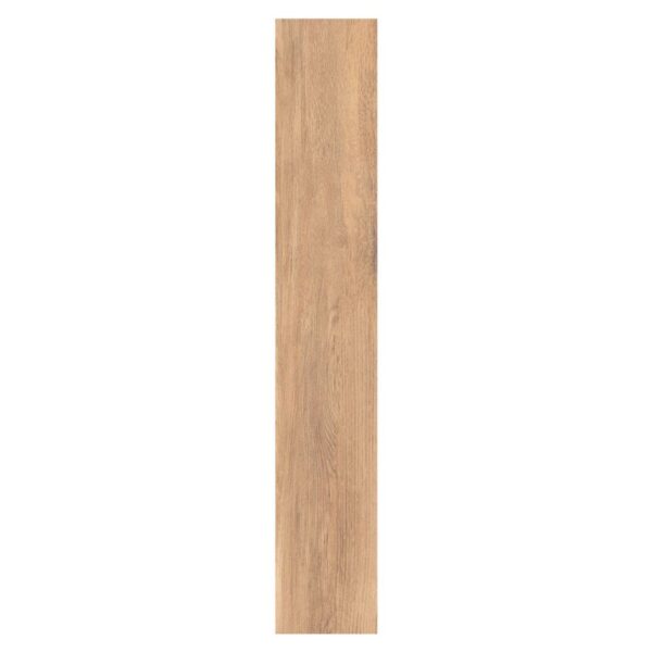 Piso Nature Amêndoa Retificado Acetinado Marrom 18x113cm 2,03m2