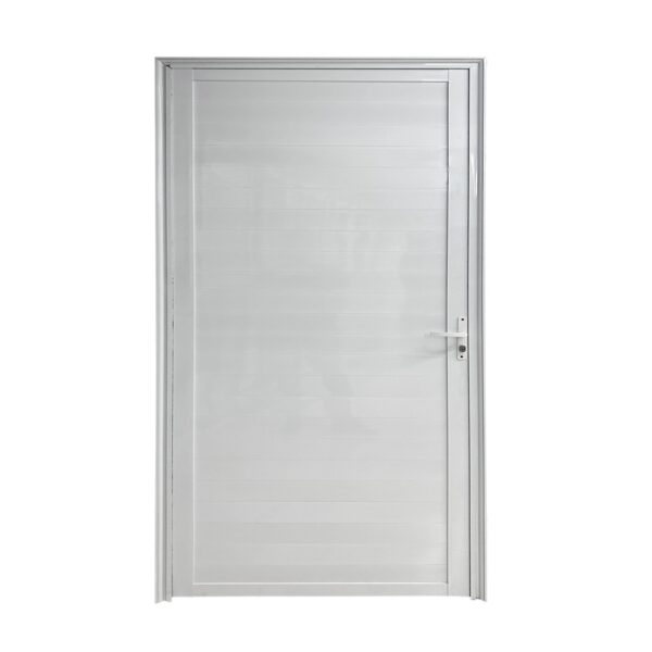Porta Laminada Fechada Alumínio Branco 210x80cm Proex
