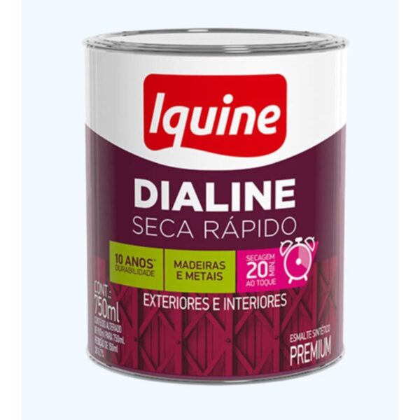 Esmalte Premium Sintético Fosco Dialine 750ml