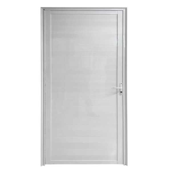 Porta Laminada Fechada Alumínio Branco 210x90cm Proex