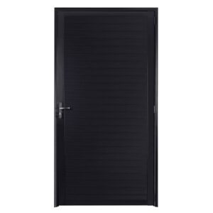 Porta Lambril sem Puxador Alumínio Preto 210x90cm Proex