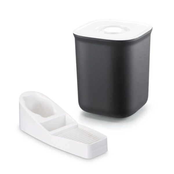 Kit para Cozinha com Lixeira 4L e Porta Detergente Plástico Dasplast