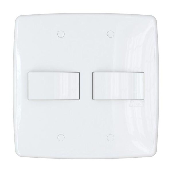 Conjunto Interruptor Simples + Tomada 20A 4×4 Finesse Plus B.Lux