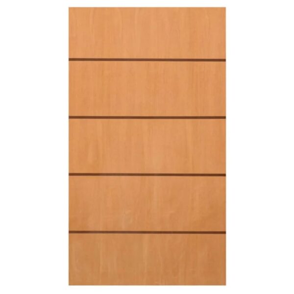 Folha de Porta Frisada Sarrafeada para Verniz VR100 Curupixá Alvorada