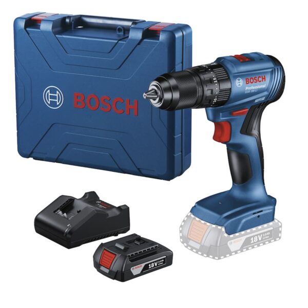 Furadeira Parafusadeira de Impacto 1/2″ 18V 1 Bat GSB185-Li Bosch