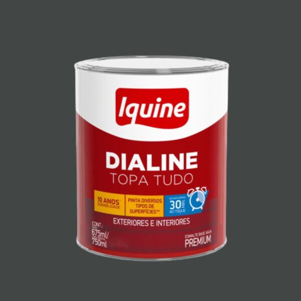 Esmalte Premium Base Água Fosco Dialine 750ml