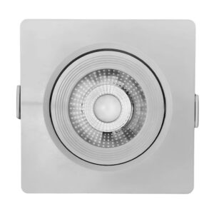 Spot LED de Embutir Quadrado Branco 7W Bivolt The Spotlight