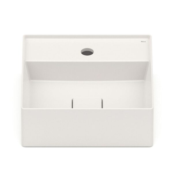 Cuba de Apoio Louça Quadrada Slim T8 Terra 35x35cm Roca