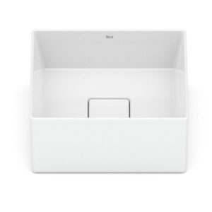Cuba de Apoio Louça Quadrada Slim T3 Terra 30x30cm Roca
