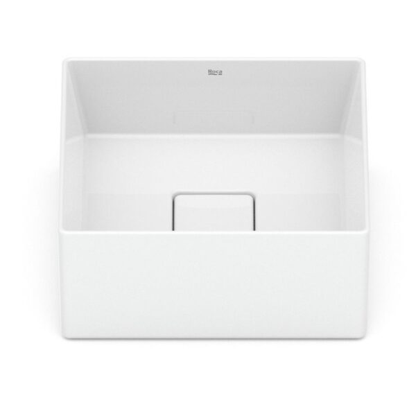 Cuba de Apoio Louça Quadrada Slim T3 Terra 30x30cm Roca