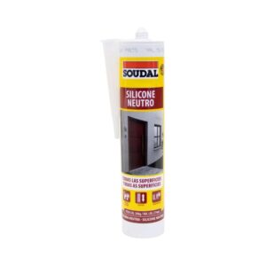 Silicone Neutro Construção Preto 280g Soudal