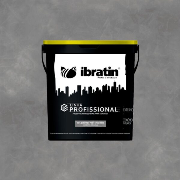 Efeito Cimento Queimado PRO 4Kg Ibratin