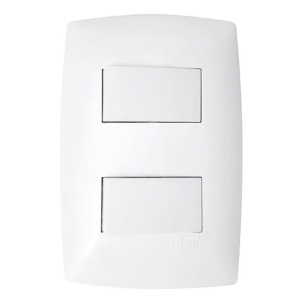 Conjunto 2 Interruptores Simples A1 4×2 Home B.Lux