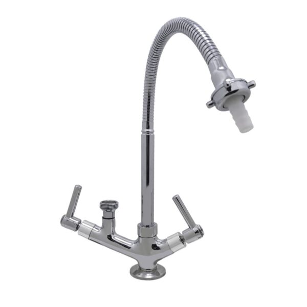 Torneira Tanque/Jardim Mesa Bica Longa Gourmet com Bico Cromada Bognar