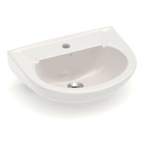 Lavatório para Coluna Louça Saveiro/Azaléia 47×39,5cm Celite
