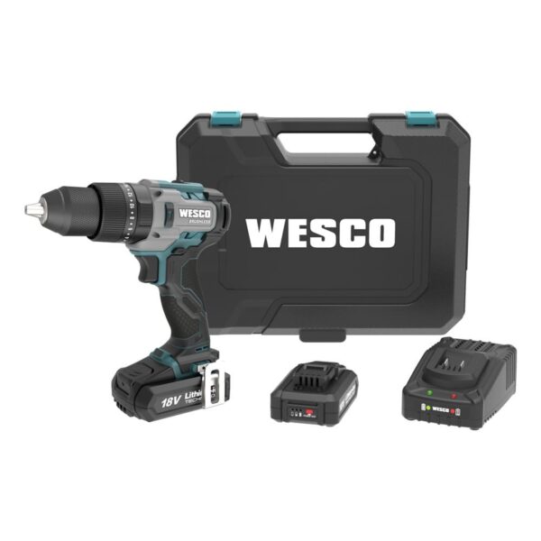 Furadeira Parafusadeira de Impacto 1/2″ 18V 2 Bat WS2419k2 Brush Wesco