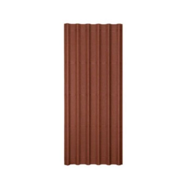 Telha Ondulada Fibra Stilo Vermelha 3mm 2×0,82cm Onduline