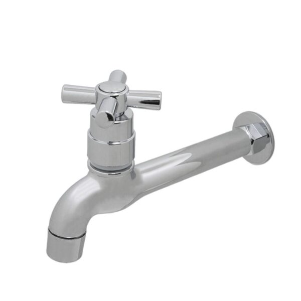 Torneira para Cozinha Parede 1/4V Longa Cromado 1159 C31 DN15-20