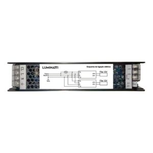 Driver para Fita Led LM1359 Entrada 12V Saída 220V Luminatti