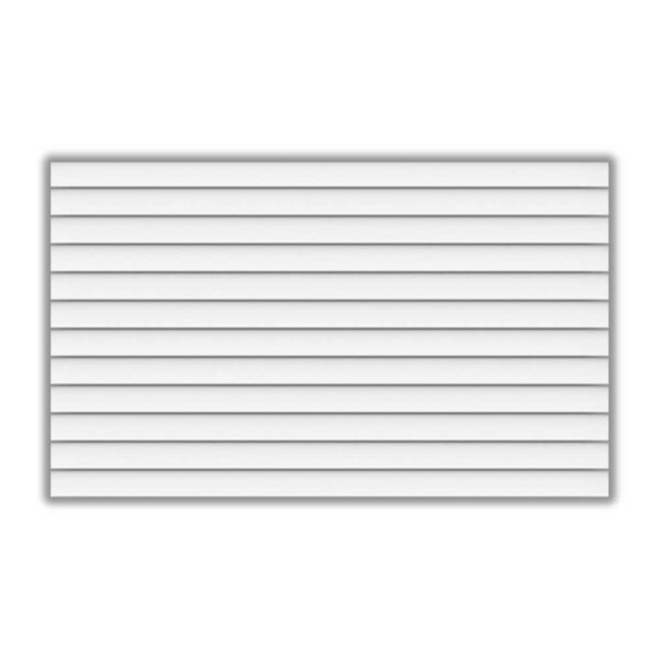 Revestimento Fregio Bianchi Retificado Acetinado Branco 39x75cm 2,06m2