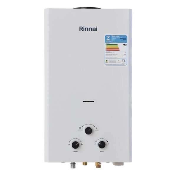 Aquecedor de Água a Gás Mecânico 15L M150 CFH a Pilha Rinnai