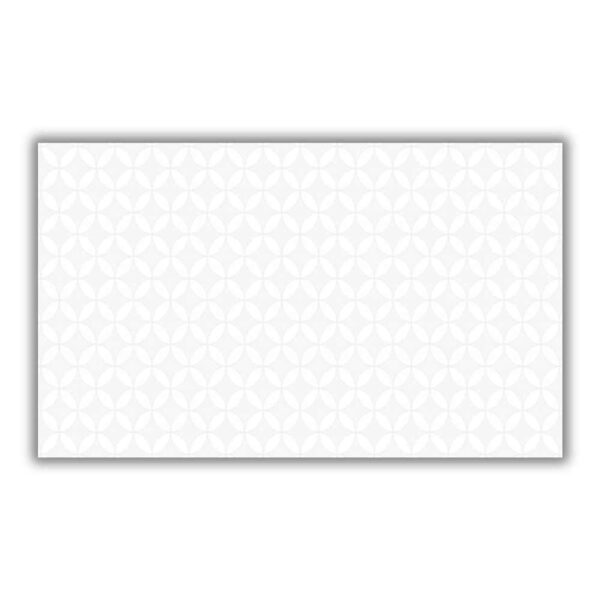 Revestimento Tokio White Retificado Brilhante Branco 33x60cm 2,34m2