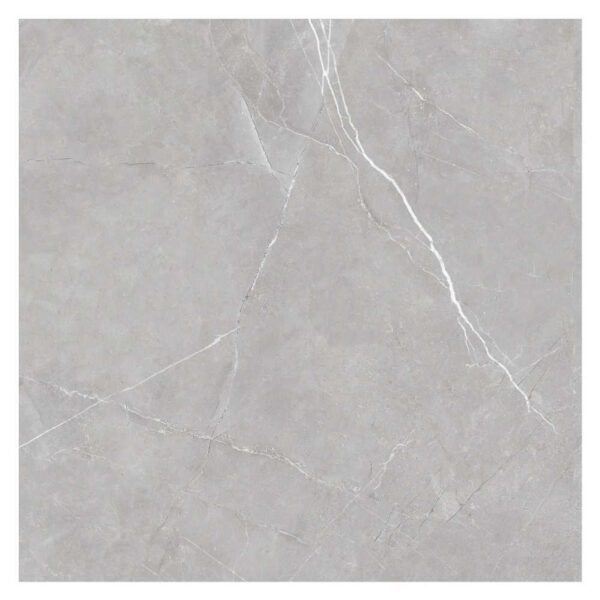 Piso Alesso Gris Borda Reta Polido Cinza 60x60cm 2,47m2