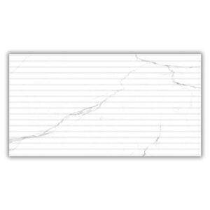 Revestimento Rip Marmo Lux Borda Reta Brilhante Branco 62x119cm 2,20m2