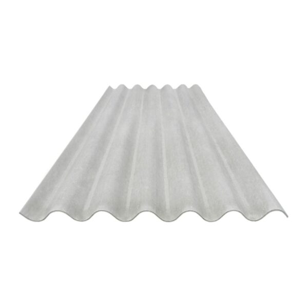 Telha Ondulada Cimentícia Cinza 5mm 2,44×1,10m Multilit