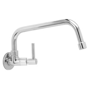 Torneira para Cozinha Parede Bica Média Cromado JR DN15