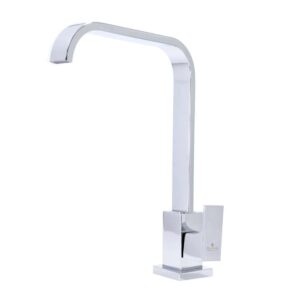 Torneira para Cozinha Parede Bica Média Cromado Elegance