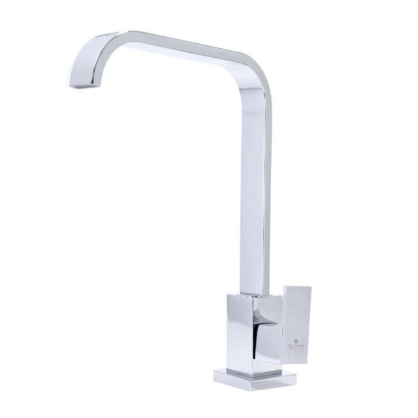Torneira para Cozinha Parede Bica Média Cromado Elegance