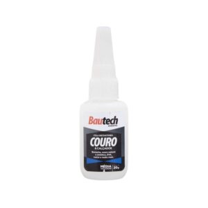 Adesivo Instantâneo para Couro 20g Bautech