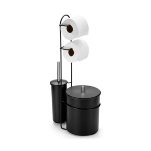 Suporte para Papel Higiênico com Lixeira 5 Litros e Escova Arthi