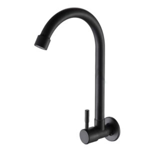 Torneira para Cozinha Parede 1/4V Bica Média 23cm