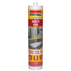 Silicone Acético Multiuso Cinza 270g Soudal