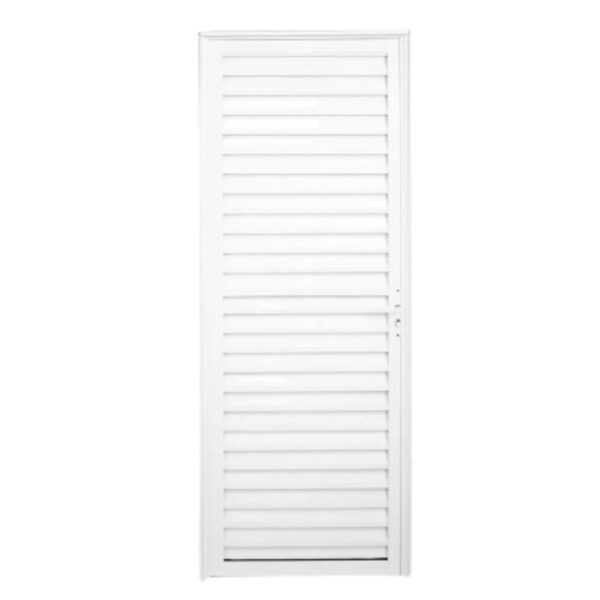 Porta Palheta Alumínio Branco 210x70cm Lider