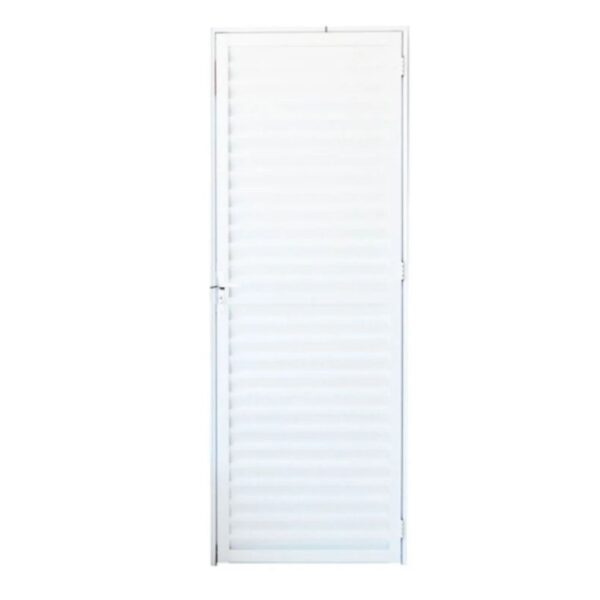 Porta Palheta Alumínio Branco 210x80cm Lider