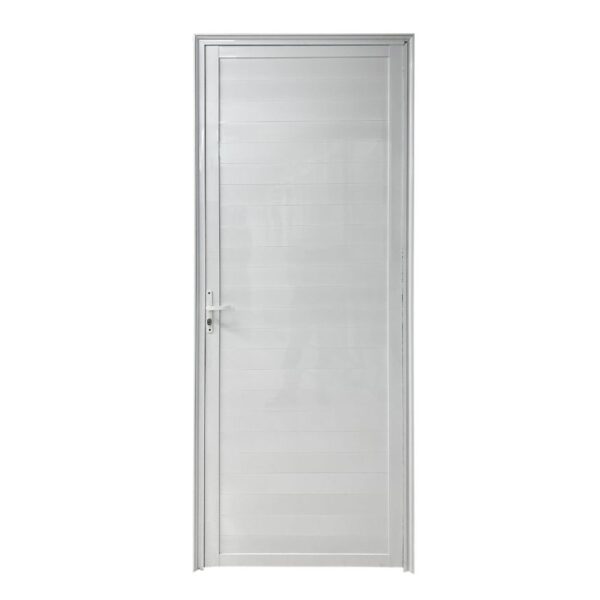 Porta Laminada Fechada Alumínio Branco 210x70cm Proex