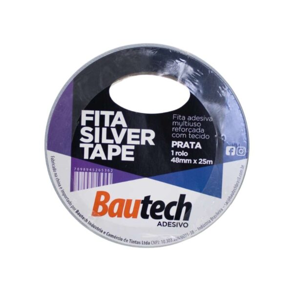 Fita Silver Tape 48mmx25m Bautech
