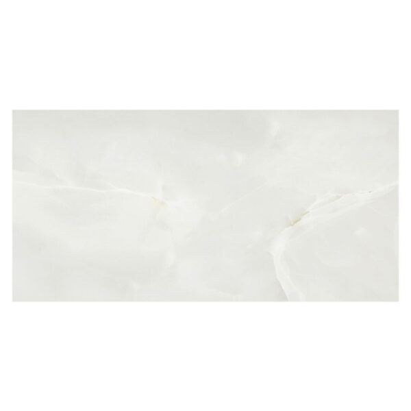 Piso Gran Diamond Ice Retificado Polido Branco 56x113cm 2,50m2